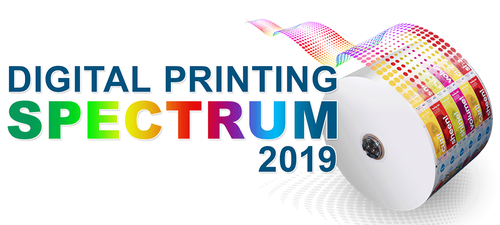 Logo for Digital Printing Spectrum 2019 event