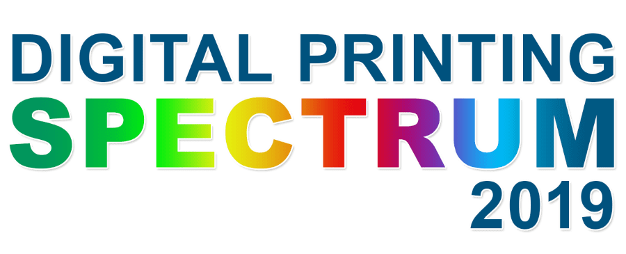 Banner for Digital Printing Spectrum 2019 event